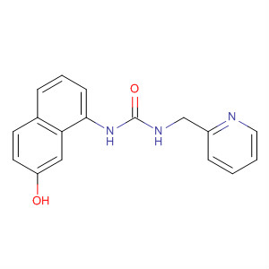Urea, N-(7-hydroxy-1-naphthalenyl)-N'-(2-pyridinylmethyl)-