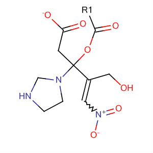 1-Imidazolidinepropanol, 2-(nitromethylene)-, acetate (ester)