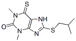 1,3,6,7-Tetrahydro-8-(isobutylthio)-1,3-dimethyl-6-thioxo-2H-purin-2-one