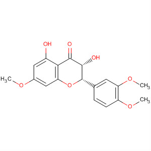 4H-1-Benzopyran-4-one,2-(3,4-dimethoxyphenyl)-2,3-dihydro-3,5-dihydroxy-7-methoxy-,(2S,3R)-