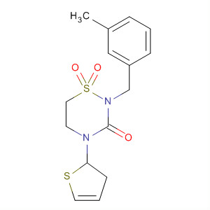 2H-Thieno[3,4-e]-1,2,4-thiadiazin-3(4H)-one,2-[(3-methylphenyl)methyl]-, 1,1-dioxide