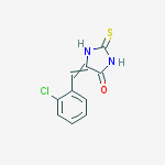 4-Imidazolidinone, 5-[(2-chlorophenyl)methylene]-2-thioxo-