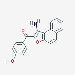Methanone, (1-aminonaphtho[2,1-b]furan-2-yl)(4-hydroxyphenyl)-