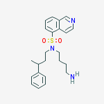 5-Isoquinolinesulfonamide, N-(4-aminobutyl)-N-(3-phenylbutyl)-