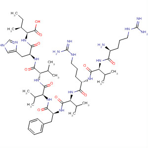 L-Isoleucine,L-arginyl-L-valyl-L-arginyl-L-valyl-L-phenylalanyl-L-valyl-L-valyl-L-histidyl-