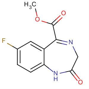 1H-1,4-Benzodiazepine-5-carboxylic acid, 7-fluoro-2,3-dihydro-2-oxo-,methyl ester