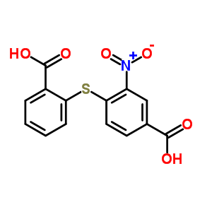 4-[(2-carboxyphenyl)sulfanyl]-3-nitrobenzoic acid