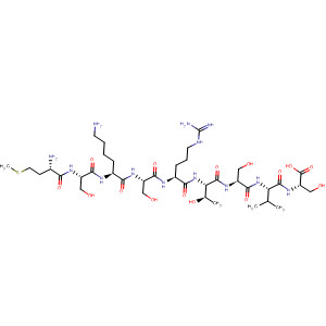 L-Serine,L-methionyl-L-seryl-L-lysyl-L-seryl-L-arginyl-L-threonyl-L-seryl-L-valyl-