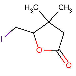 2(3H)-Furanone, dihydro-5-(iodomethyl)-4,4-dimethyl-