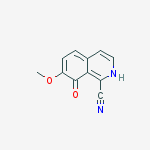1-ISOQUINOLINECARBONITRILE,8-HYDROXY-7-METHOXY-