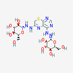 (2R,3R,4S,5S,6R,2'R,3'R,4'S,5'S,6'R)-2,2'-(7H-pyrimido[4,5-b][1,4]thiazine-4,6-diyldihydrazine-2,1-diyl)bis[6-(hydroxymethyl)tetrahydro-2H-pyran-3,4,5-triol] 
