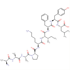 L-Leucine,L-alanyl-L-alanyl-L-alanyl-L-prolyl-L-lysyl-L-isoleucyl-L-phenylalanyl-L-tyrosyl-