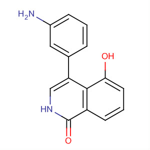 1(2H)-Isoquinolinone, 4-(3-aminophenyl)-5-hydroxy-