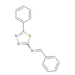 1,3,4-Thiadiazol-2-amine, 5-phenyl-N-(phenylmethylene)-