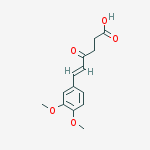 6-(3,4-dimethoxyphenyl)-4-oxohex-5-enoic acid