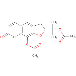 7H-Furo[3,2-g][1]benzopyran-7-one,9-(acetyloxy)-2-[1-(acetyloxy)-1-methylethyl]-2,3-dihydro-