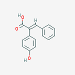 2-(4-hydroxyphenyl)-3-phenylprop-2-enoic acid