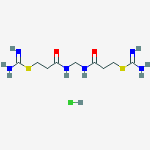 methanediylbis(imino-3-oxopropane-3,1-diyl) dicarbamimidothioate