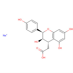 2H-1-Benzopyran-4-acetic acid,3,4-dihydro-3,5,7-trihydroxy-2-(4-hydroxyphenyl)-, monosodium salt,(2R,3R,4S)-