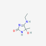 2H-Imidazol-2-one, 4-(ethylamino)-1,5-dihydro-5-hydroxy-5-methyl-