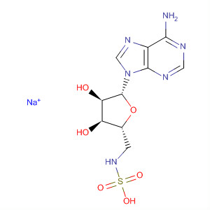 Adenosine, 5'-deoxy-5'-(sulfoamino)-, monosodium salt