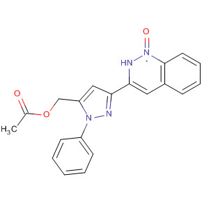 2(1H)-Quinoxalinone, 3-[5-[(acetyloxy)methyl]-1-phenyl-1H-pyrazol-3-yl]-