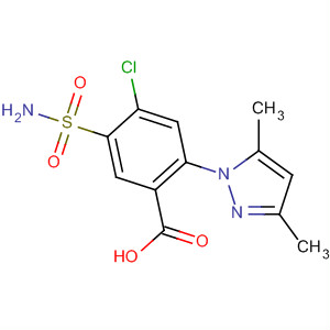 Benzoic acid,5-(aminosulfonyl)-4-chloro-2-(3,5-dimethyl-1H-pyrazol-1-yl)-