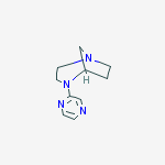 1,4-DIAZABICYCLO[3.2.1]OCTANE,4-PYRAZINYL-,(+)-