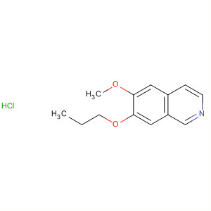 Isoquinoline, 6-methoxy-7-propoxy-, hydrochloride