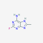 1H-PURIN-6-AMINE,2-FLUORO-8-METHYL-