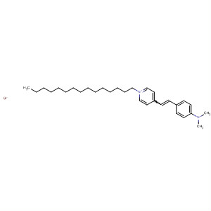 Pyridinium, 4-[2-[4-(dimethylamino)phenyl]ethenyl]-1-pentadecyl-,bromide