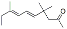 4,4,8-trimethyl-5,7-decadien-2-one