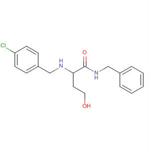Butanamide,2-[[(4-chlorophenyl)methyl]amino]-4-hydroxy-N-(phenylmethyl)-