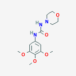 1-morpholin-4-yl-3-(3,4,5-trimethoxyphenyl)urea