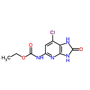 Ethyl N-(7-chloro-2-oxo-1,3-dihydroimidazo[4,5-b]pyridin-5-yl)carbamate
