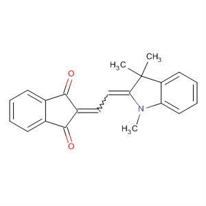 1H-Indene-1,3(2H)-dione,2-[(1,3-dihydro-1,3,3-trimethyl-2H-indol-2-ylidene)ethylidene]-