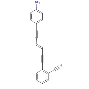 Benzonitrile, 2-[6-(4-aminophenyl)-3-hexene-1,5-diynyl]-
