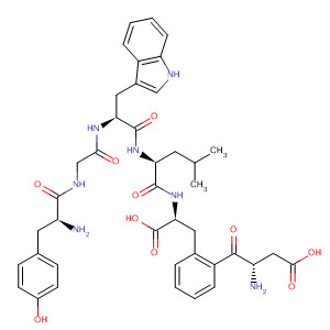 L-Phenylalanine, L-tyrosylglycyl-L-tryptophyl-L-leucyl-L-a-aspartyl-