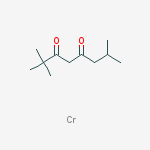 2,2,7-trimethyloctane-3,5-dione - chromium (3:1)