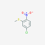 Benzene, 4-chloro-2-(methylthio)-1-nitro-