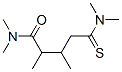 Pentanamide,  5-(dimethylamino)-N,N,2,3-tetramethyl-5-thioxo-