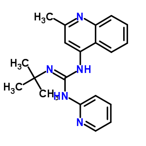 2-tert-butyl-1-(2-methylquinolin-4-yl)-3-pyridin-2-ylguanidine