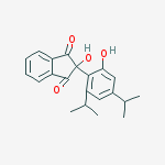 2-hydroxy-2-[2-hydroxy-4,6-bis(1-methylethyl)phenyl]-1H-indene-1,3(2H)-dione