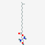 2,2-diamino-3-hydroxypropyl 16-methylheptadecanoate