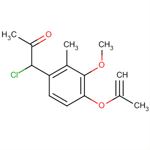 Benzenepropanoyl chloride, 3-methoxy-b-methyl-4-(2-propynyloxy)-