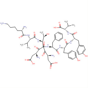 L-Valine,L-lysyl-L-valyl-L-a-aspartyl-L-a-aspartyl-L-threonyl-L-phenylalanyl-L-tyrosyl-L-tyrosyl-