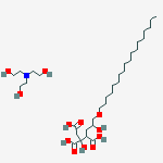 1,2,3-PROPANETRICARBOXYLIC ACID 2-HYDROXY-, 1-[2-HYDROXY-3-(OCTADECYLOXY)PROPYL] ESTER, COMPD. WITH 2,2',2'-NITRILOTRIS[ETHANOL]