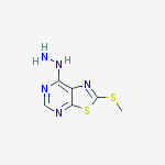 7-hydrazinyl-2-(methylsulfanyl)[1,3]thiazolo[5,4-d]pyrimidine