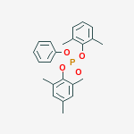 Phosphoric acid 2,6-dimethylphenyl=phenyl=2,4,6-trimethylphenyl ester