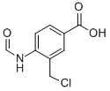 3-(Chloromethyl)-4-(formylamino)benzoic acid
